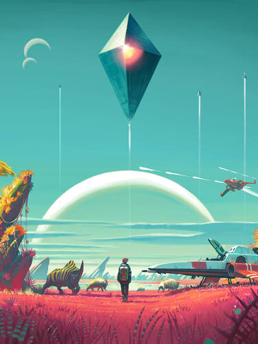 Постер игры No Man's Sky